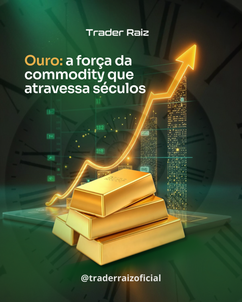 Ouro: a força da commodity que atravessa séculos